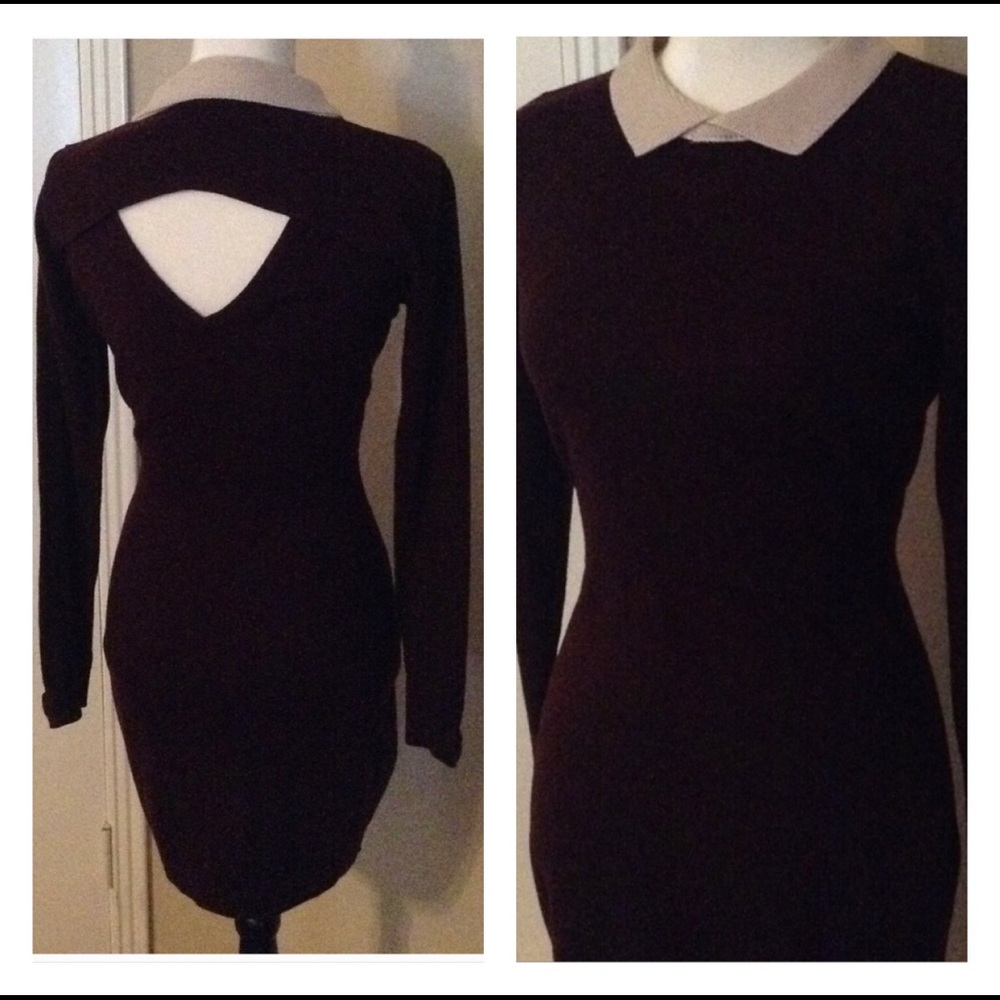 MUST GO PRICING Sugarhill Ellie Boutique Sweater Dress size 4 Burgundy